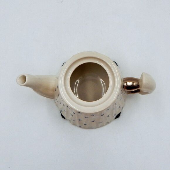 Cardew Design Victorian Tea Time 4 Inch Porcelain Teapot Made in England - Picture 6 of 12